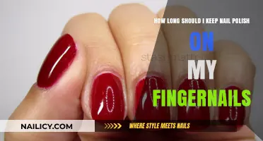 Optimal Nail Polish Wear Time: How Long Should You Keep It On?