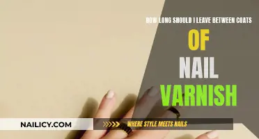 Nail Varnish: Optimal Drying Time Between Coats