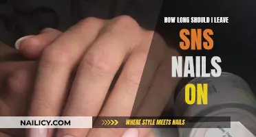 The Best Duration for SNS Nails