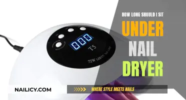 Nail Dryer: How Long Should You Sit?