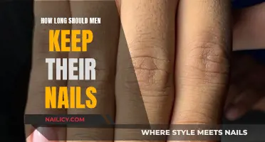 Well-Groomed Nails: Men's Style and Length Guide
