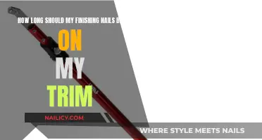 Finishing Nails: Trim Length Recommendations and Best Practices