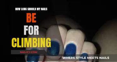 Climbing Nails: Optimal Length for Success