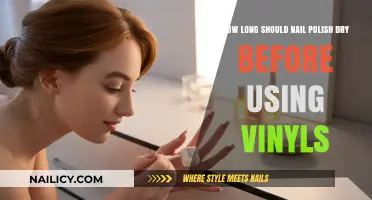 Perfect Vinyl Application: Optimal Nail Polish Drying Time Tips