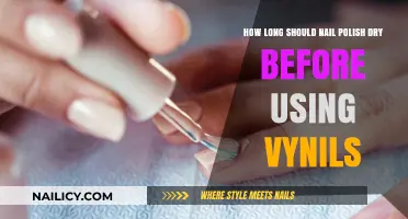Perfect Nail Vinyl Application: Optimal Drying Time for Polish