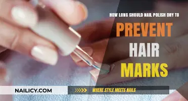Perfect Polish: Optimal Drying Time to Avoid Hair Marks