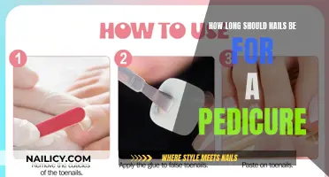 The Perfect Nail Length for a Pedicure
