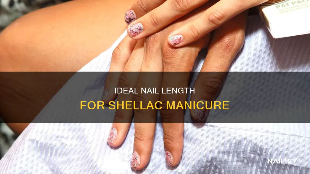 how long should nails be for shellac