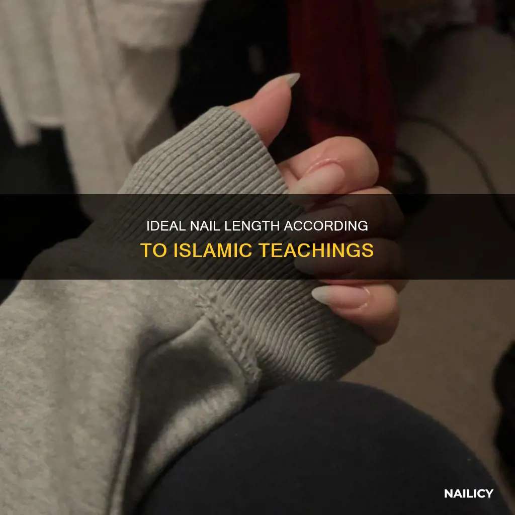 how long should nails be in islam