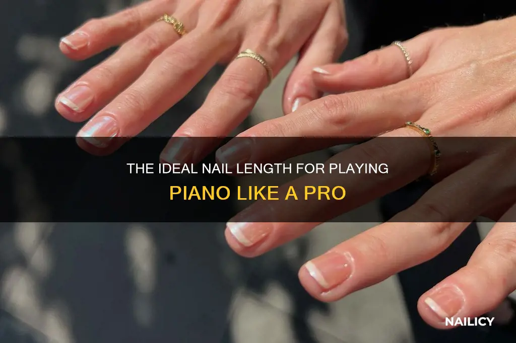 how long should nails be to play piano