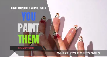 The Perfect Nail Length for Painting