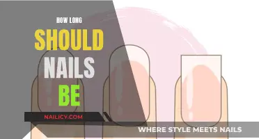 The Ideal Nail Length: How Long Should Nails Be?