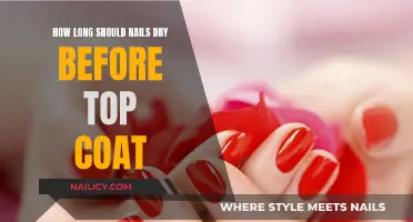 Nail Drying Patience: Top Coat Timing for Perfect Nails