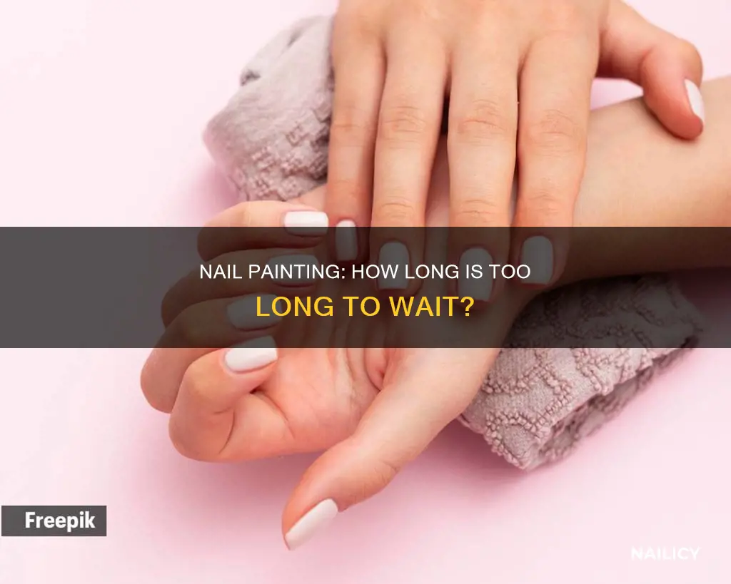 how long should nails go unpainted