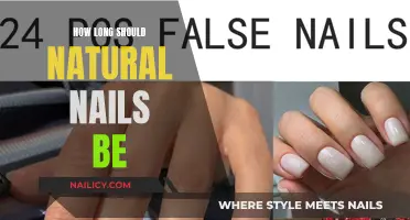 The Ideal Natural Nail Length: How Long is Too Long?