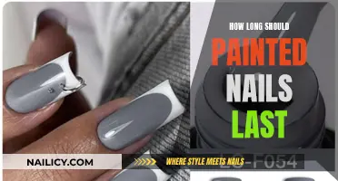Well-Maintained Painted Nails: How Long Should They Last?