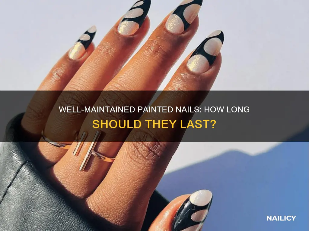 how long should painted nails last