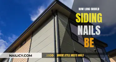 Choosing the Right Length for Siding Nails