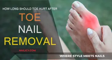 Toe Pain: How Long Does It Last Post-Nail Removal?