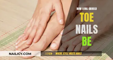 Toe Nails: The Ideal Length and Maintenance Tips
