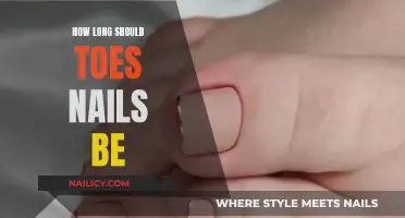 Toe Nails: The Ideal Length for Healthy Feet