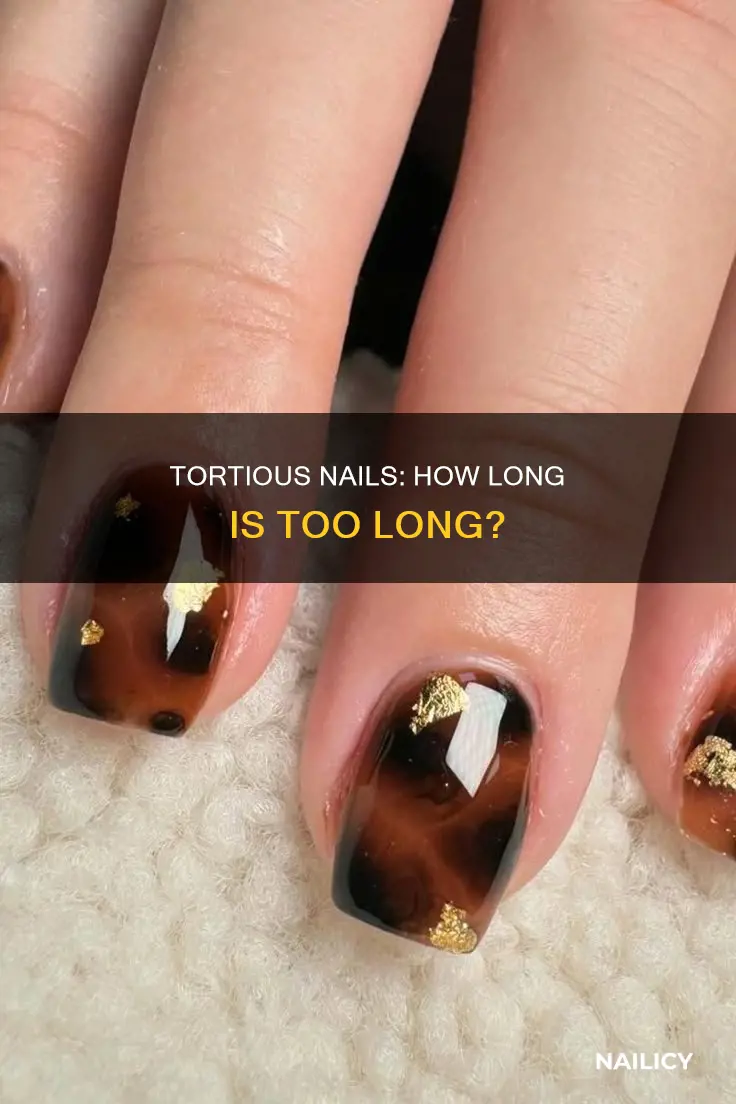 how long should tortious nails be