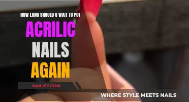 The Perfect Acrylic Nails Break