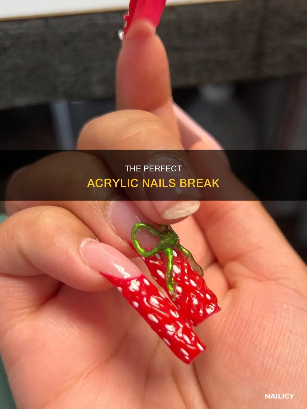 how long should u wait to put acrilic nails again