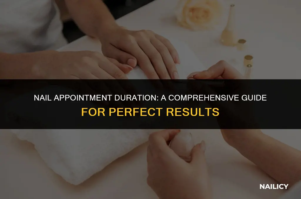 how long should you leave to get nails done