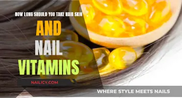 Vitamins for Hair, Skin, Nails: How Long to Take Them?