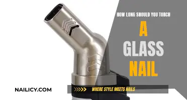 The Right Duration to Torch Glass Nails