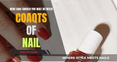 The Ideal Time Gap for Nail Coat Applications