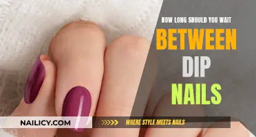 Wait Time Between Dip Nails: How Long Should You Wait?