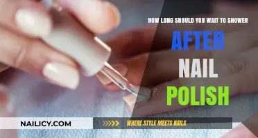 Perfectly Polished: Ideal Shower Timing After Nail Polish Application