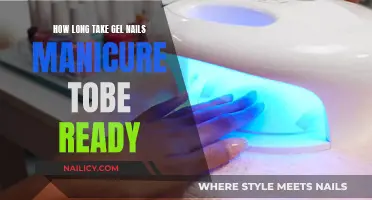 Gel Nails: Manicure Drying Time and Aftercare