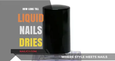 Liquid Nails: Drying Time and What Affects It