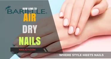 Air-Drying Nails: How Long Does It Take?
