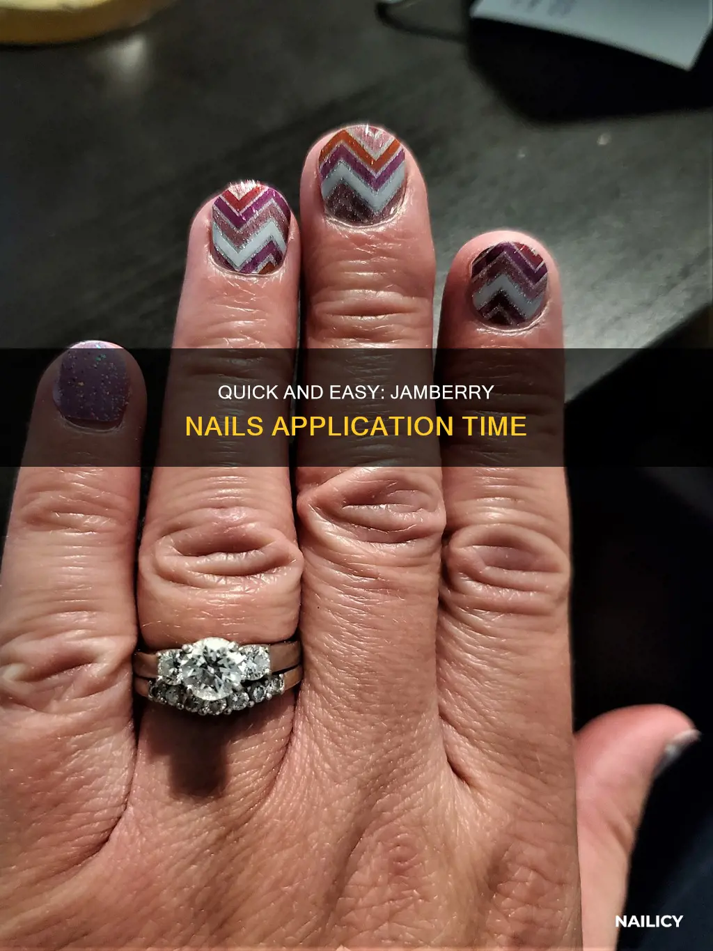how long to apply jamberry nails