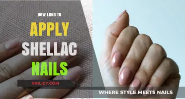 Quick Shellac Nails: Application Time