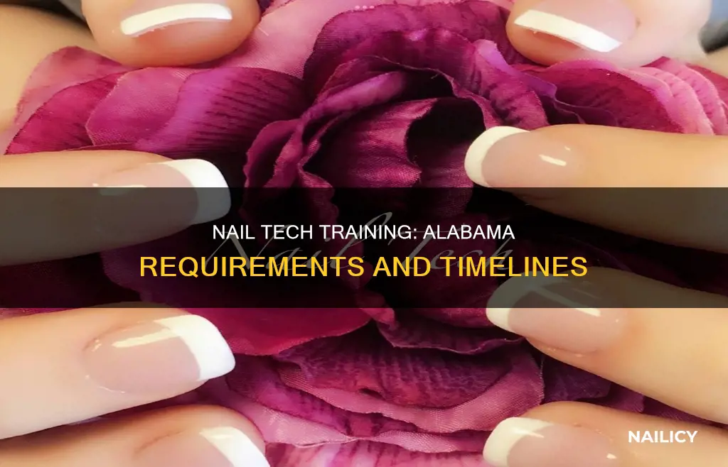 how long to become a nail tech in alabama