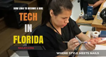 Becoming a Nail Technician in Florida: Time Commitment