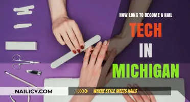 Becoming a Nail Technician in Michigan: Time Commitment
