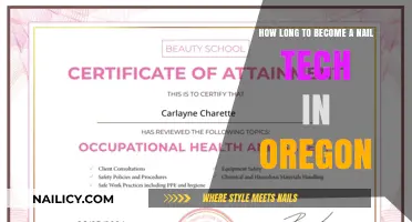 Nail Technician Certification: Oregon's Training Timeframe Explored
