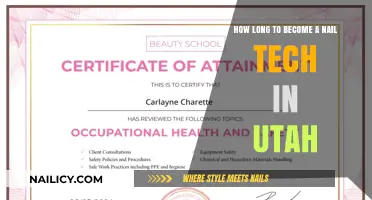 Nail Tech Training: Utah Requirements and Timelines