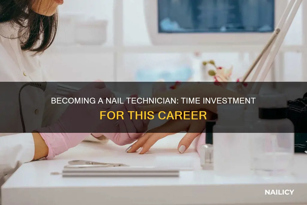 how long to become nail technician