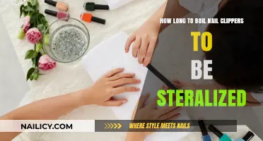 Boiling Nail Clippers: Sterilization Time and Temperature Guide