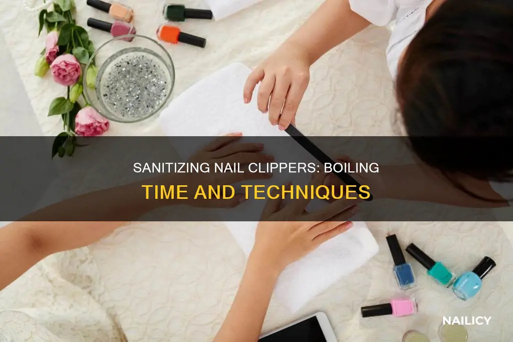 how long to boil nail clippers