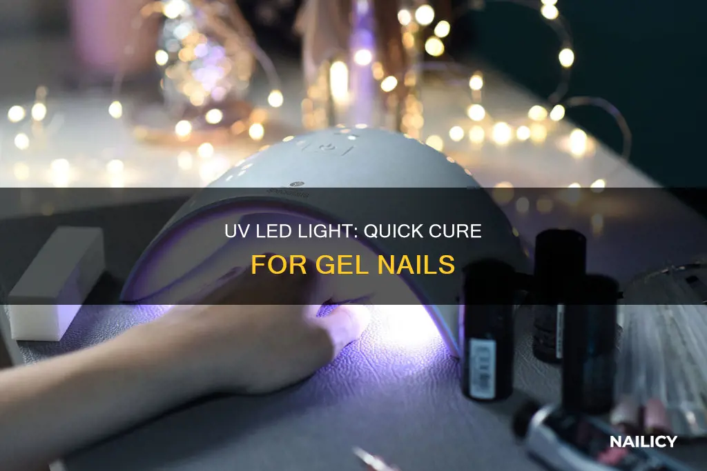 how long to cure gel nails with uv led light