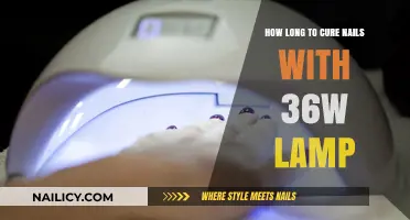 The Perfect Cure: 36W Lamp Nail Drying Time