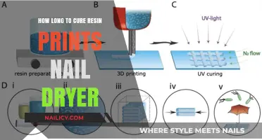 Curing Resin Prints: Using a Nail Dryer, How Long?